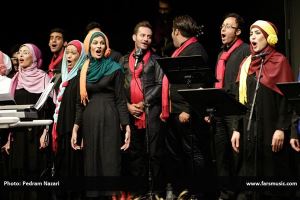 عکس/ کنسرت «گروه کُر و ارکستر پارسیکر» در تهران